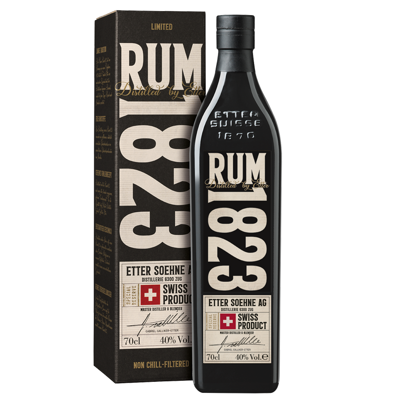 RUM1823 - Swiss Rum 70cl, 40% vol