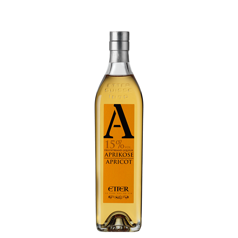 Etter New Generation Aprikose / Apricot liqueur d'eau de vie de fruit 35cl, 15% vol.